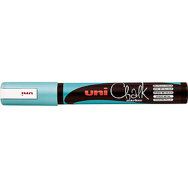 UNI-BALL Marqueur craie Chalk PWE5M, vert métallique