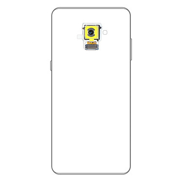 Clappio Caméra Arrière Samsung Galaxy A8 Module Appareil Photo Compatible + Nappe