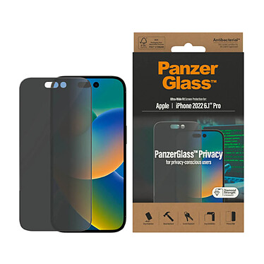 Avis PanzerGlass Verre de protection Privacy pour iPhone 14 Pro