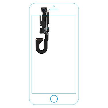 Acheter Clappio Caméra Avant iPhone 8 / SE 2020 et 2022 + Nappe Connexion