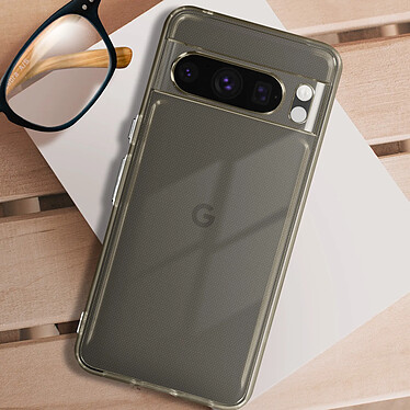 Avis Avizar Coque pour Google Pixel 8 Pro Silicone Souple  Gris translucide