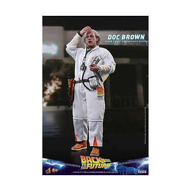 Retour vers le futur - Figurine Movie Masterpiece 1/6 Doc Brown 30 cm pas cher