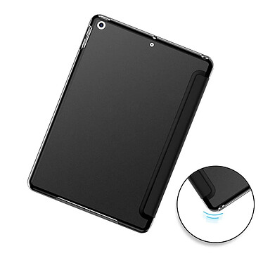 Acheter Evetane Étui Smart Cover iPad 10,2 Pouces Noir Étui à Rabat avec Support iPad (2019/2020/2021)