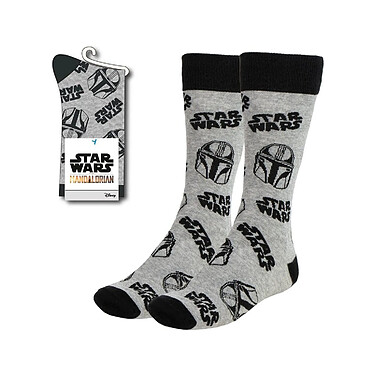 Star Wars : The Mandalorian - Paire de chaussettes Mandalorian 38-45