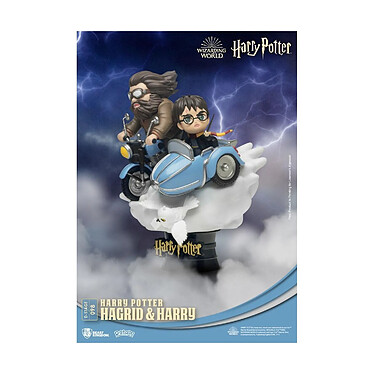 Harry Potter - Diorama D-Stage Hagrid & Harry New Version 15 cm