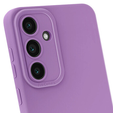 Avis Avizar Coque pour Samsung Galaxy S24 FE Silicone Mat Bloc Caméra Protégé Violet