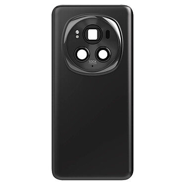 Clappio Vitre arrière de remplacement pour Honor Magic 6 Pro Noir