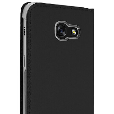 Avizar Housse Etui Fenêtre Samsung Galaxy A3 2017 - Noir - Protection Intégrale pas cher