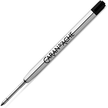 CARAN D'ACHE Recharge pour stylo roller, noir