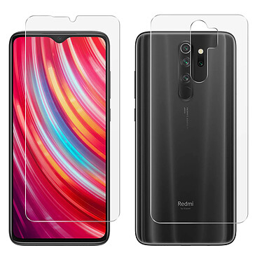 Avizar Films Redmi Note 8 Pro Protection Avant Arrière Antibactérien