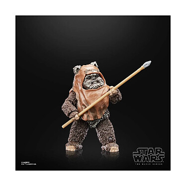 Acheter Star Wars Episode VI 40th Anniversary Black Series - Figurine Wicket 15 cm