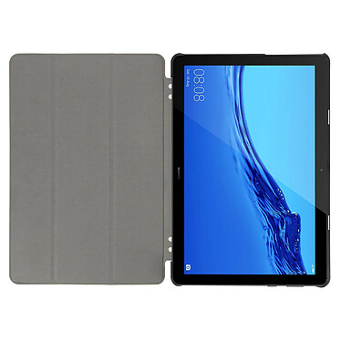 Avizar Housse Huawei Mediapad T5 10.0 Etui Clapet Folio Support Video Noir pas cher