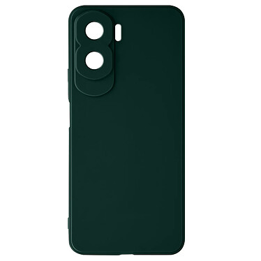 Avizar Coque pour Honor 90 Lite Silicone Soft Touch Mate Anti-trace  vert foncé