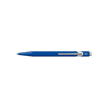 CARAN D'ACHE Stylo-bille métal-x line aluminium Bleu x 10