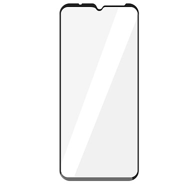 Avizar Verre Trempé pour Oppo A17 et Realme C33 Dureté 9H Bords Biseautés 5D Adhésion Totale  Noir