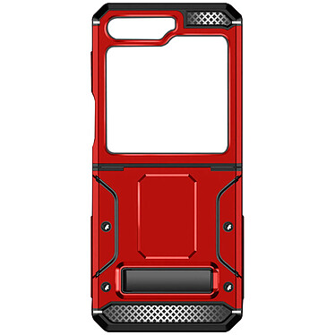 Avizar Coque Antichoc pour Samsung Galaxy Z Flip 5 Anti-chutes 3m Béquille Support  Rouge