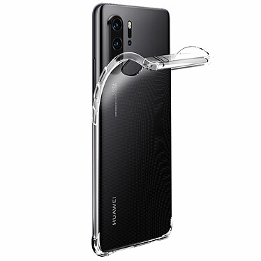 Avizar Coque Huawei P30 Pro Silicone Flexible Coins Bumper Transparent pas cher