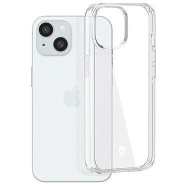 Force Case Coque pour iPhone 15 Plus Anti-chute 2m Coins Renforcés Transparent