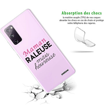 Avis Evetane Coque Samsung Galaxy S20 FE 360 intégrale transparente Motif Maman raleuse Tendance