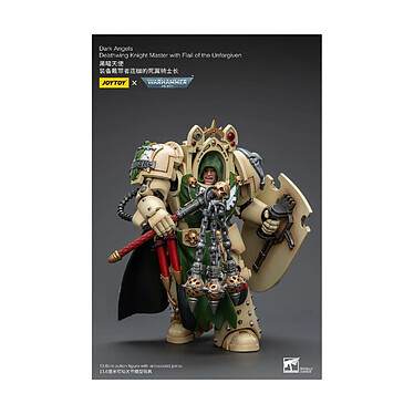 Acheter Warhammer 40k - Figurine 1/18 Dark Angels Deathwing Knight Master with Flail of the Unforgiven