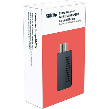 Avis 8Bitdo Récepteur rétro NES / SNES Mini