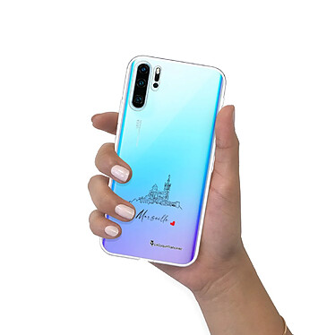 LaCoqueFrançaise Coque Huawei P30 Pro/ P30 Pro New Edition silicone transparente Motif Marseille Notre Dame ultra resistant pas cher