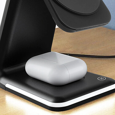 Avis Avizar Dock de Charge 3 en 1 iPhone MagSafe, AirPods et Apple Watch Support Vidéo  Noir