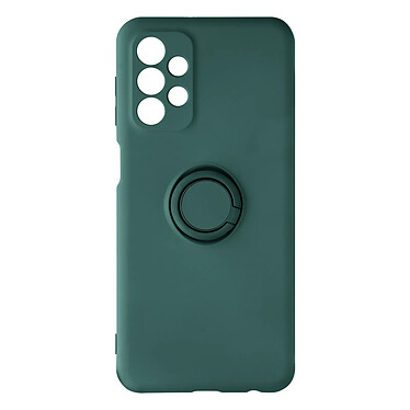 Avizar Coque Silicone pour Samsung A23 5G Soft touch avec Bague Support  vert