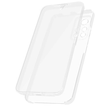 Avizar Coque pour Xiaomi Poco M4 Pro 5G et Redmi Note 11S 5G Intégrale Arrière Rigide Transparent et Avant Souple  transparent