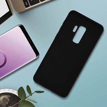 Avis Avizar Coque Noir Semi-rigide pour Samsung Galaxy S9 Plus