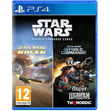 Star Wars Racer and Commando Combo PS4