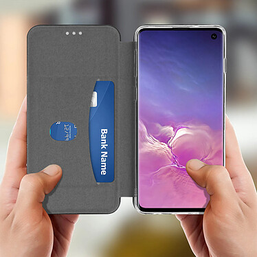 Avis Avizar Etui folio Noir Stand Vidéo pour Samsung Galaxy S10