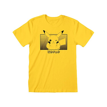 Pokémon - T-Shirt Pikachu Katakana - Taille XL