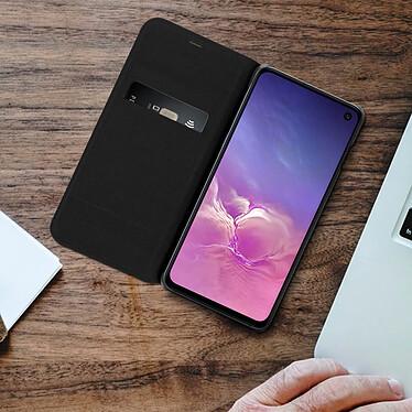 Acheter Avizar Housse Samsung Galaxy S10e Étui Porte-carte Coque Rigide Antichocs - noir