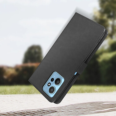 Acheter Avizar Étui pour Xiaomi Redmi Note 12 4G et 5G Porte-Carte Support Languette Magnétique  Noir