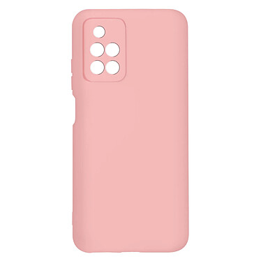 Avizar Coque pour Xiaomi Redmi 10 et 10 2022 Silicone Semi-rigide Finition Soft-touch Fine Rose