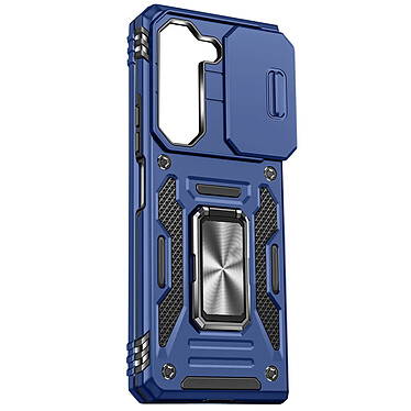 Avizar Coque pour Samsung Galaxy Z Fold 5 Antichoc Cache Caméra Bague Support  Bleu Nuit