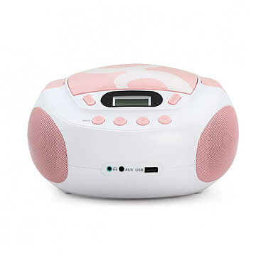 Avis Metronic 477408 - Lecteur CD MP3 enfant avec port USB - rose clair