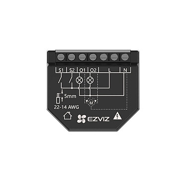 Ezviz - Relais Wi-Fi intelligent - CS-T36-R100-WM