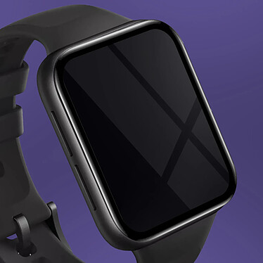 iMak Verre Organique pour Oppo Watch 3 Protection Écran Flexible Haute Définition  Contour Noir pas cher