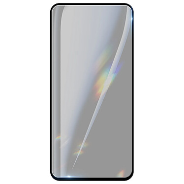 Avizar Verre trempé pour Samsung S23 FE Haute Transparence 9D Dureté 9H Noir