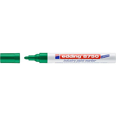 EDDING Marqueur Peinture 8750 Spécial Industrie Vert Pointe Ronde 2-4 mm