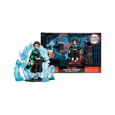 Demon Slayer: Kimetsu no Yaiba - Figurine Tanjiro Water Dragon 13 cm pas cher