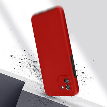 Avis Avizar Coque pour Samsung Galaxy A03 Intégrale Arrière Rigide Transparent et Avant Souple  rouge