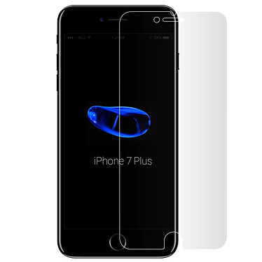 Avizar Film Protection Ecran Transparent iPhone 7 Plus / iPhone 8 Plus Antitraces