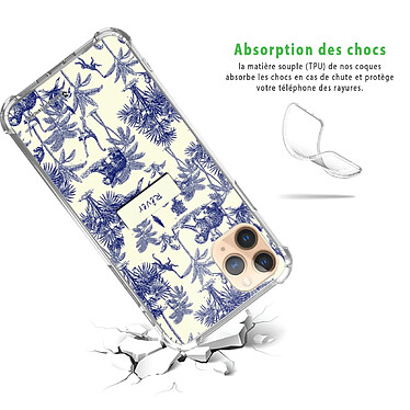 Avis LaCoqueFrançaise Coque iPhone 11 Pro Silicone antichocs Solides coins renforcés  transparente Motif Botanic Rêve