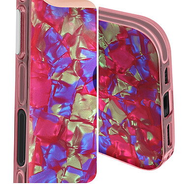 Acheter Avizar Coque pour iPhone 16 Plus Antichoc Souple Tutti Frutti Rose