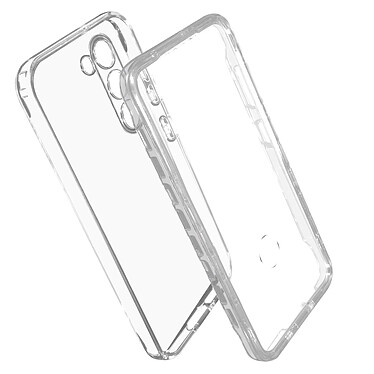 Avizar Coque pour Samsung Galaxy S23 Intégrale Arrière Souple et Avant Rigide  Transparent