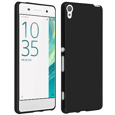 Avis Avizar Coque Souple Silicone Gel Noir Sony Xperia XA