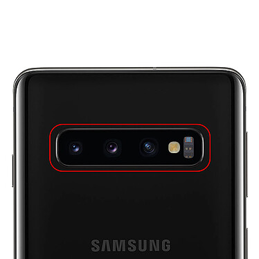 Avis Clappio Lentille Caméra Arrière pour Samsung Galaxy S10 Noir